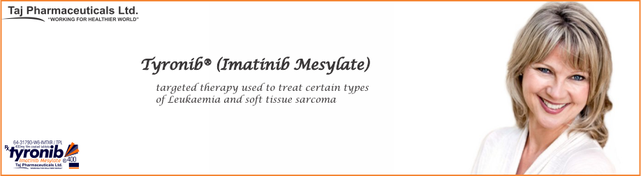 imatinib mesylate tablet (Tyronib&reg;)400mg Banner